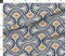 Various Fabrics by the Yard or Fat Quarter Art Deco Boho Retro Vintage Abstract Sunset Coastal Modern Damask Navy Blue Hourglass Large Scale Custom Printed Fabric by Spoonflower